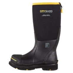 Dryshod Men`s Black Hi Steel Toe Protective Work Boot -jeans shop STT UH BK 3