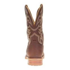 Justin Boot Company Mens H2O MARSHAL WHISKEY NEAT BROWN 11` BROWN TOP SOFT TOE SQ TOE -jeans shop WK4201 3