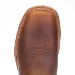 Justin Boot Company Mens H2O MARSHAL WHISKEY NEAT BROWN 11` BROWN TOP SOFT TOE SQ TOE -jeans shop WK4201 5