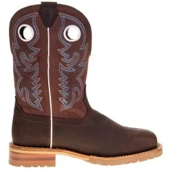 Justin Boot Company Men's Marshal Trailblazer Brown 11in. Brick Red Top H2O Steel Toe Work Boot -jeans shop WK4203 4
