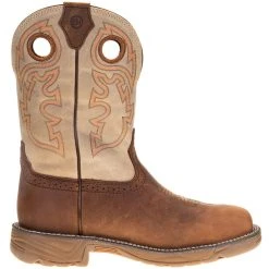Justin Boots Men's Justin Stampede Rush Rust 11in. Cream Maldova Top Comp Toe Work Boot 9 Justin Boots Men's Justin Stampede Rush Rust 11in. Cream Maldova Top Comp Toe Work Boot -jeans shop WK4338 4